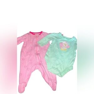 (Carters Brand) Girls Size 0-3 Months